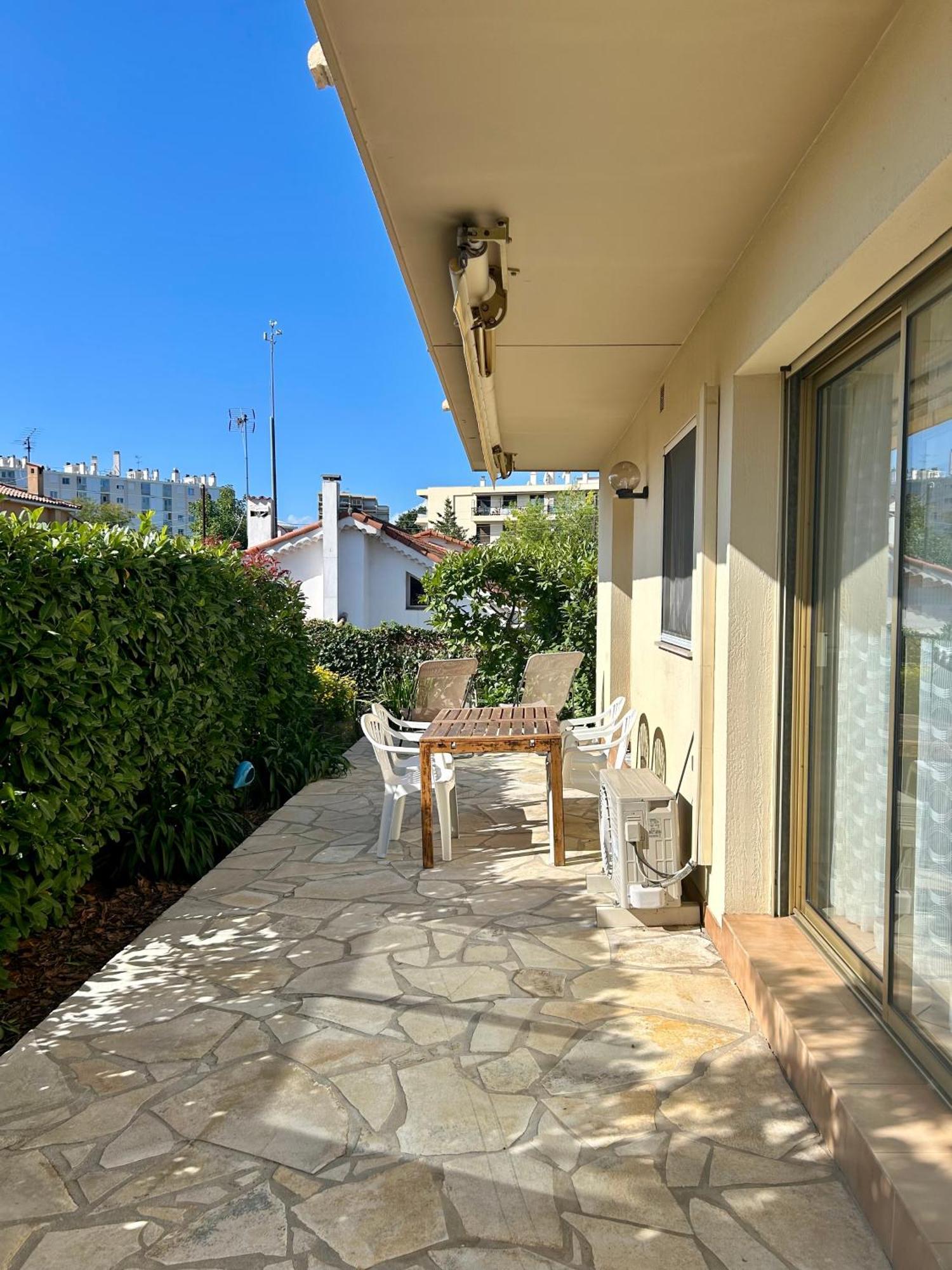 Les Ondes - Terrasse Rdc Villa Calme Parking Proche Plage Antibes Exterior foto